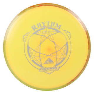 Axiom Disc Golf Fission Rhythm Fairway Driver 7/5.5/-2/1 Gold/Sage Red 156 grams