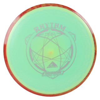 Axiom Disc Golf Fission Rhythm Fairway Driver 7/5.5/-2/1 Mint/Red Blend 164 grams