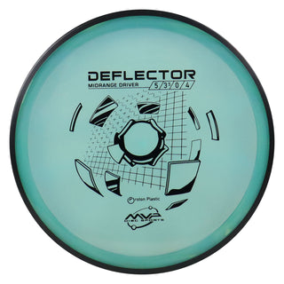 MVP Disc Golf Proton Deflector Midrange 5/3.5/0/4 Aqua 178 grams