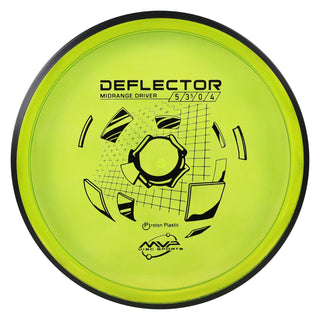 MVP Disc Golf Proton Deflector Midrange 5/3.5/0/4 Dark Yellow 177 grams