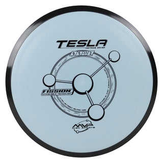 MVP Disc Golf Fission Tesla Distance Driver 9/5/-1/2 Powder Blue 151 grams