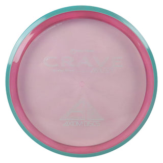 Axiom Disc Golf Proton Crave Fairway Driver 6.5/5/-1/1 Dark Pink/Teal 174 grams