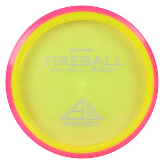 Axiom Disc Golf Proton Fireball Distance Driver 9/3.5/0/3.5 Yellow/Pink 165 grams