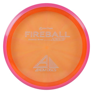 Axiom Disc Golf Proton Fireball Distance Driver 9/3.5/0/3.5 Orange/Pink 165 grams