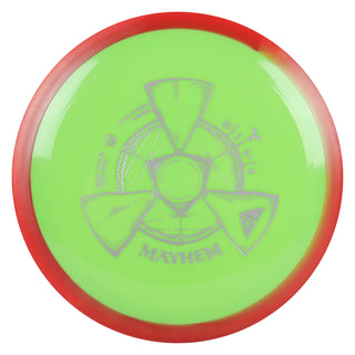 Axiom Disc Golf Neutron Mayhem Distance Driver 13/5/-1.5/2 Sage/Red 166 grams