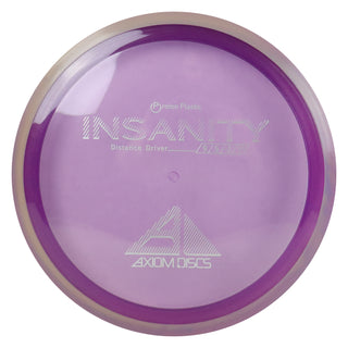 Axiom Disc Golf Proton Insanity Distance Driver 9/5/-2/1.5 Purple/Purple Blend 168 grams