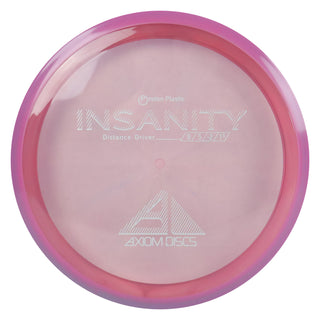 Axiom Disc Golf Proton Insanity Distance Driver 9/5/-2/1.5 Pink/Pink Purple 158 grams