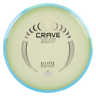 Axiom Disc Golf Eclipse Glow Crave Fairway Driver 6.5/5/-1/1 Glow/Blue Lime 169 grams