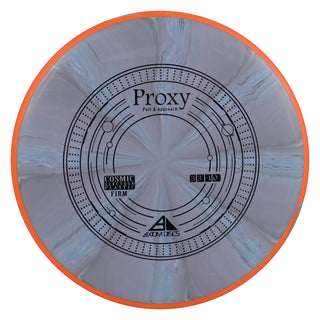 Axiom Disc Golf Cosmic Electron Proxy Firm Putter 3/3/-1/0.5 Black/Orange 173 grams