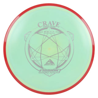 Axiom Disc Golf Fission Crave Fairway Driver 6.5/5/-1/1 Mint/Red 153 grams