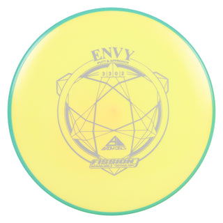 Axiom Disc Golf Fission Envy Putter 3/3/0/2 Yellow/Teal 151 grams