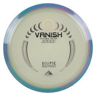 Axiom Disc Golf Eclipse Glow Vanish Distance Driver 11/5/-3/2 Glow/Turquoise Purple 168 grams