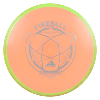 Axiom Disc Golf Fission Fireball Distance Driver 9/4/0/3.5 Peach/Lime 156 grams