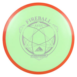 Axiom Disc Golf Fission Fireball Distance Driver 9/4/0/3.5 Green/Red 152 grams