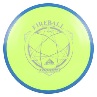 Axiom Disc Golf Fission Fireball Distance Driver 9/4/0/3.5 DayGlo/Blue 162 grams