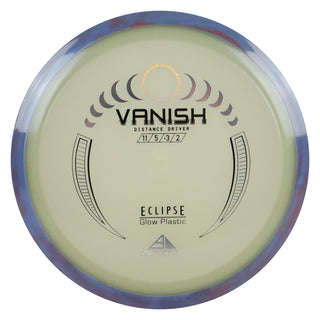Axiom Disc Golf Eclipse Glow Vanish Distance Driver 11/5/-3/2 Glow/Storm Blue Red 168 grams