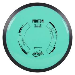 MVP Disc Golf Neutron Photon Distance Driver 11/5/-1/2.5 Teal 172 grams