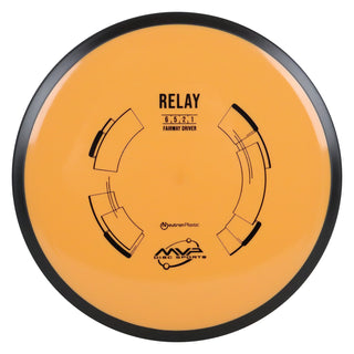MVP Disc Golf Neutron Relay Fairway Driver 6/5/-2/1 Burnt Orange 168 grams
