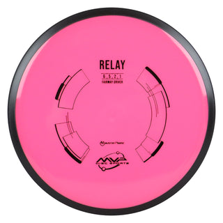 MVP Disc Golf Neutron Relay Fairway Driver 6/5/-2/1 Hot Pink 158 grams