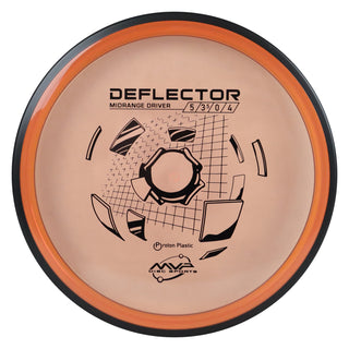 MVP Disc Golf Proton Deflector Midrange 5/3.5/0/4 Peach 174 grams