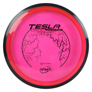 MVP Disc Golf Proton Tesla Distance Driver 9/5/-1/2 Hot Pink 165 grams