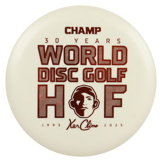 Climo Disc Golf Glow Trophy Line Hall of Fame Champ Putter 2/3/0/0 Orange 173 grams