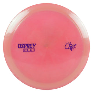 Climo Disc Golf LE Special Blend Osprey Distance Driver 10/6/-3/1 Pink/Purple 172 grams