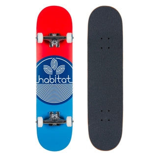 Habitat Complete Leaf Dot Blue 7.75" Assembled