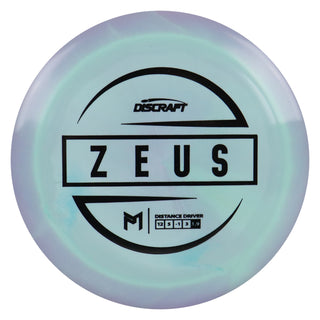 Discraft Disc Golf Paul McBeth Zeus Distance Driver 12/5/-1/3 Lavender Mint/Black 170-172g