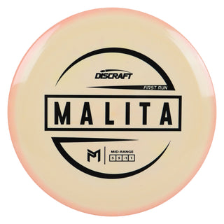 Discraft Disc Golf Paul McBeth First Run ESP Malita Midrange 5/5/-1/1 Peach/Black 170-172g