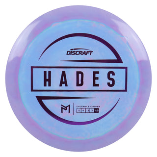 Discraft Disc Golf Paul McBeth Signature Hades Distance Driver 12/6/-3/2 Purple Blue/Purple 167-169g