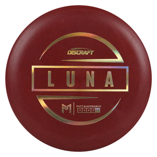 Discraft Disc Golf Paul McBeth Luna Putter 3/4/0/2 Red/Gold Holo 165g