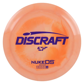 Discraft Disc Golf ESP Nuke OS Distance Driver 13/4/0/4 Orange/Purple 170-170g