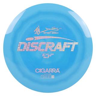 Discraft Disc Golf Anthony Barela Signature ESP Cigarra Fairway Driver 7/6/-1/2 Blue/Cubic Prisms 171g