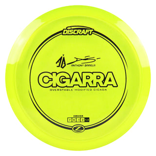 Discraft Disc Golf Anthony Barela Signature Series Z Line Cigarra Driver 7/6/-1/2 DayGlo/Black 172g