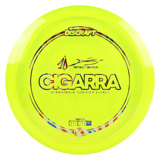 Discraft Disc Golf Anthony Barela Signature Series Z Line Cigarra Driver 7/6/-1/2 DayGlo/USA 174g