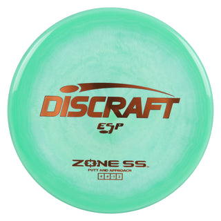 Discraft Disc Golf ESP Zone SS Putt and Approach 4/4/-1/2 Green/Orange 167-169g