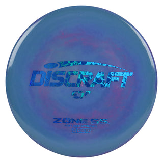 Discraft Disc Golf ESP Zone SS Putt and Approach 4/4/-1/2 Turquoise Purple/Blue Scales 167-169g