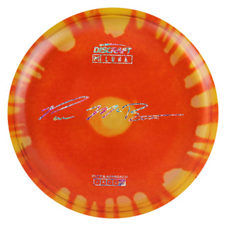 Discraft Disc Golf Paul McBeth Z Line Fly Dye Luna Putter 3/4/0/2 Red Splat/Tie Dye Shimmer 173-174g