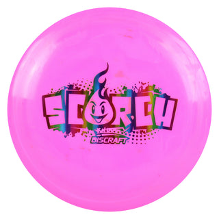 Discraft Disc Golf Jawbreaker Light Weight Scorch Distance Driver 11/6/-2/2 Pink/Rainbow 118g