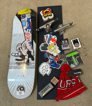 DIY 12 Day Skateboard Advent Calendar (Includes Complete Parts and Accessories)