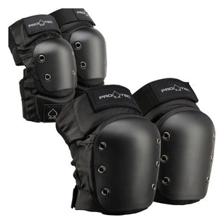 Pro Tec Street Knee/Elbow Pads Set Black Size M
