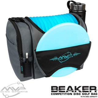 MVP Disc Golf Bag Beaker Version 2 Gray/Aqua