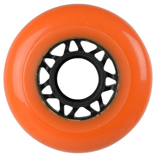 Labeda Roller Hockey Wheels - Asphalt Gripper 72mm 85A Orange (4-Pack)