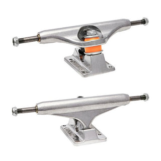 Independent Trucks 144 (8.25"), Bones 100's 55mm V5 #4 Black Wheels/Bearings/Hardware