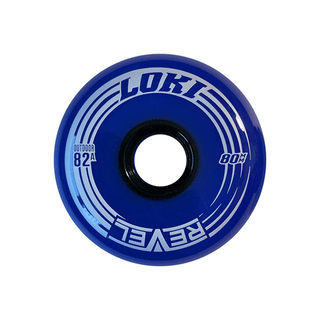Alkali Roller Hockey Wheels - Revel Loki 76mm 82A Blue (4-Pack)