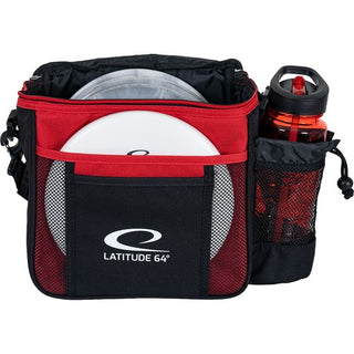 Latitude 64 Disc Golf Bag  - Slim Bag Red - Holds 8 Discs
