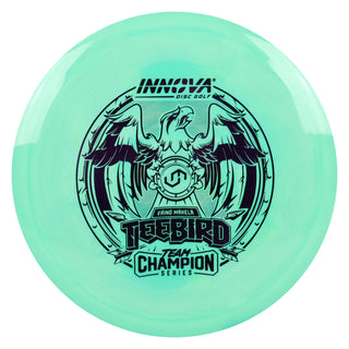 Innova Disc Golf Team Champion Series Vaino Makela Star Teebird 7/5/0/2 Green Swirl/Purple 173 grams