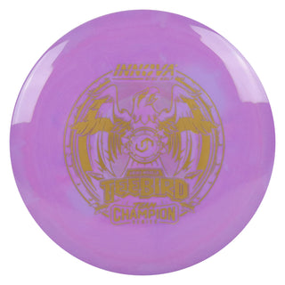 Innova Disc Golf Team Champion Series Vaino Makela Star Teebird 7/5/0/2 Purple Swirl/Gold 173 grams