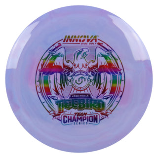 Innova Disc Golf Team Champion Series Vaino Makela Star Teebird 7/5/0/2 Purple Swirl/Rainbow 173 grams